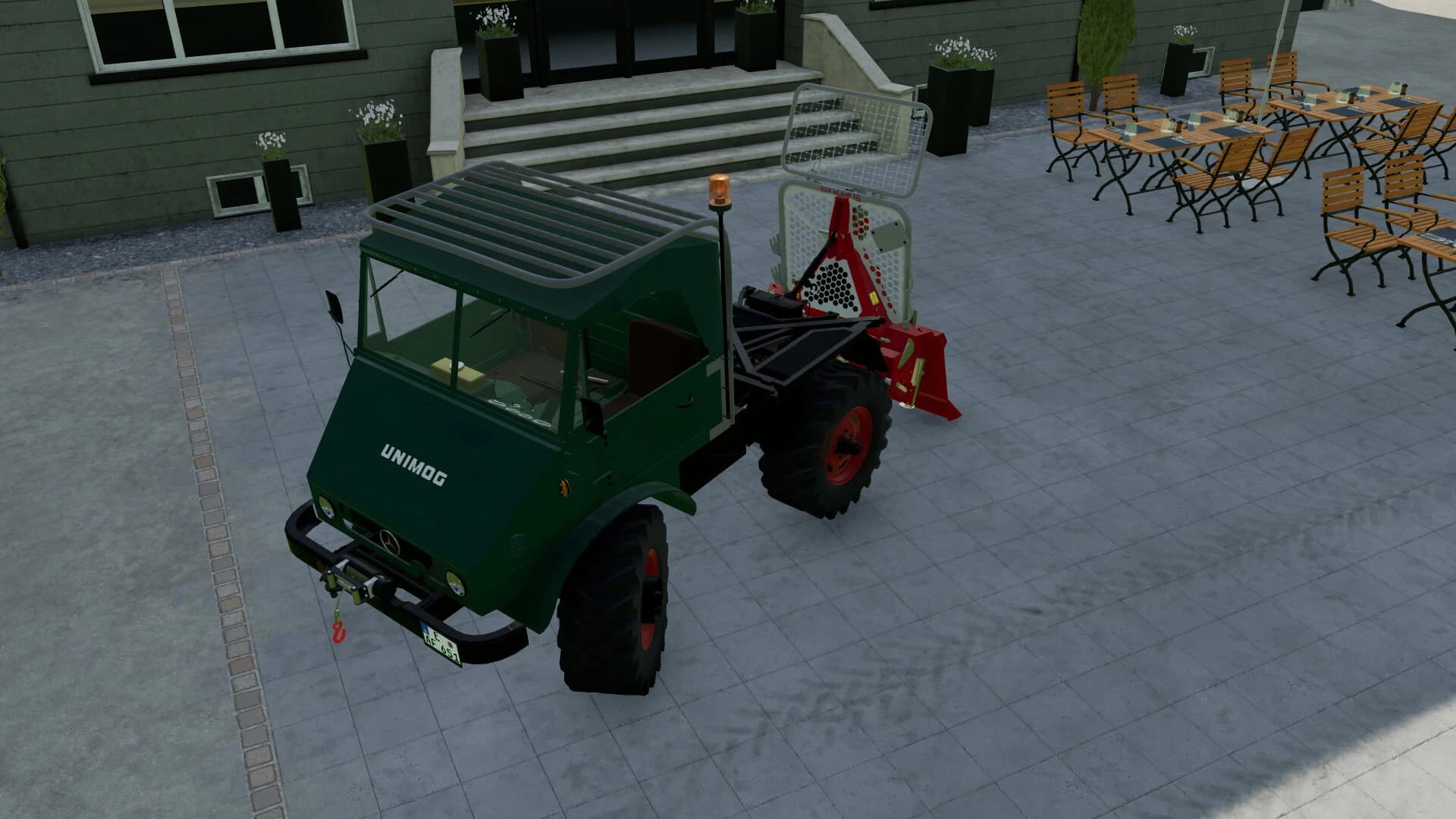UNIMOG U406/411 FORSTKÄFIG