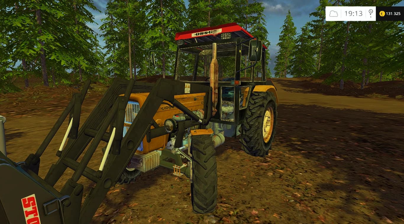 URSUS C 355M 4WD GOLD CAB NAGLAK