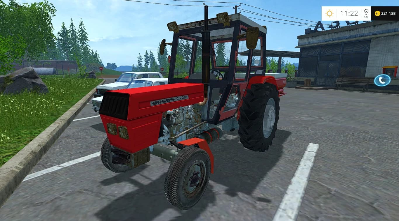 URSUS C 360 2WD NOWA MASKA KABINA SOKÓŁKA