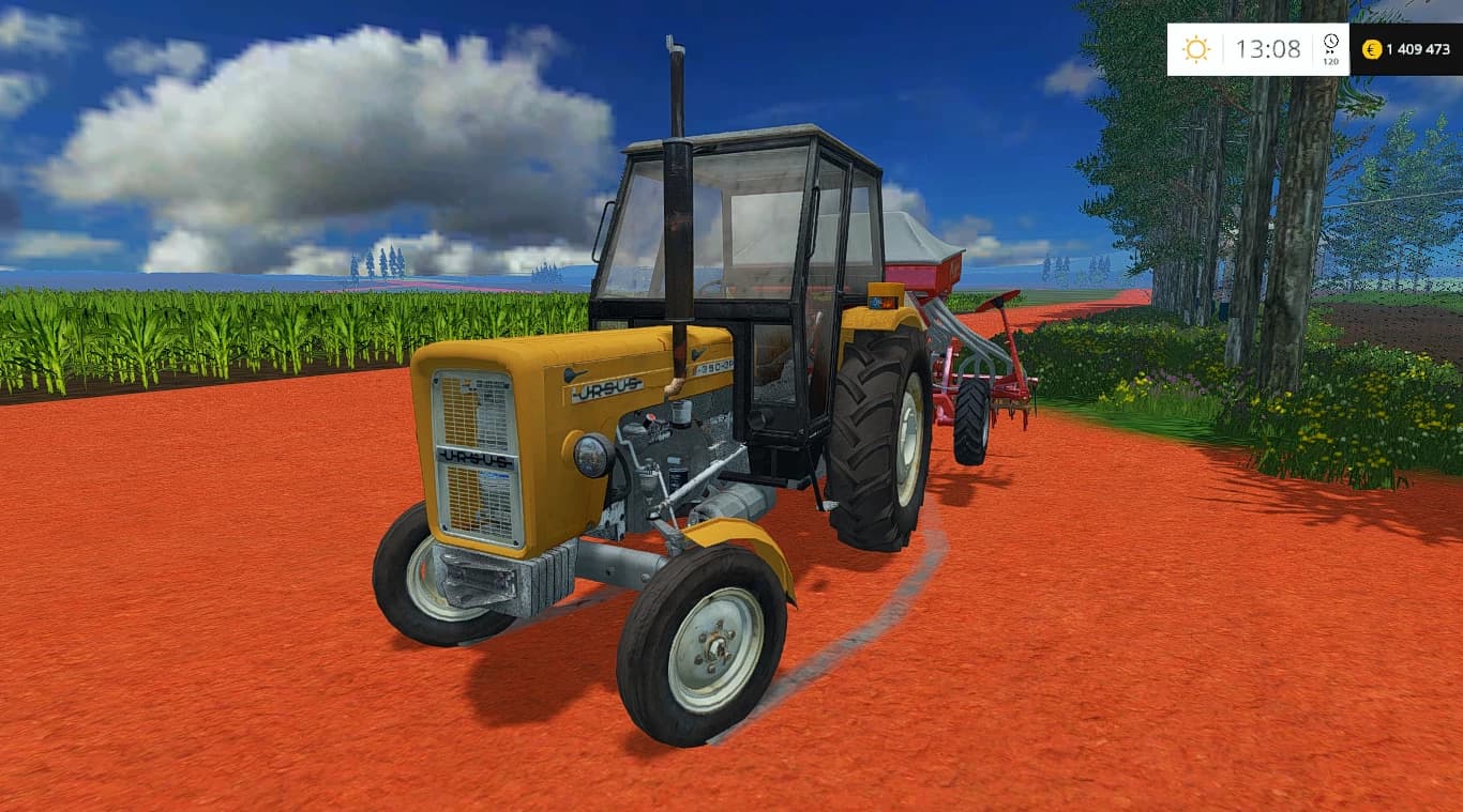 URSUS C 360 3P 2WD NEW PERKINS YELLOW GOOD