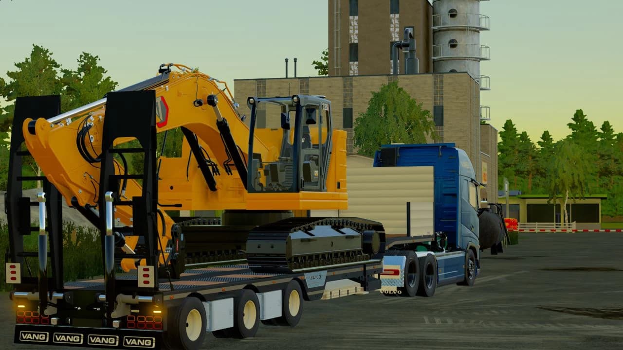 VANG 3 AXLE MACHINE TRAILER BETA