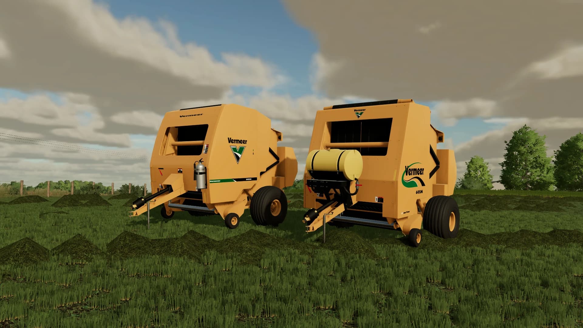 VERMEER 605N, 605M BALER