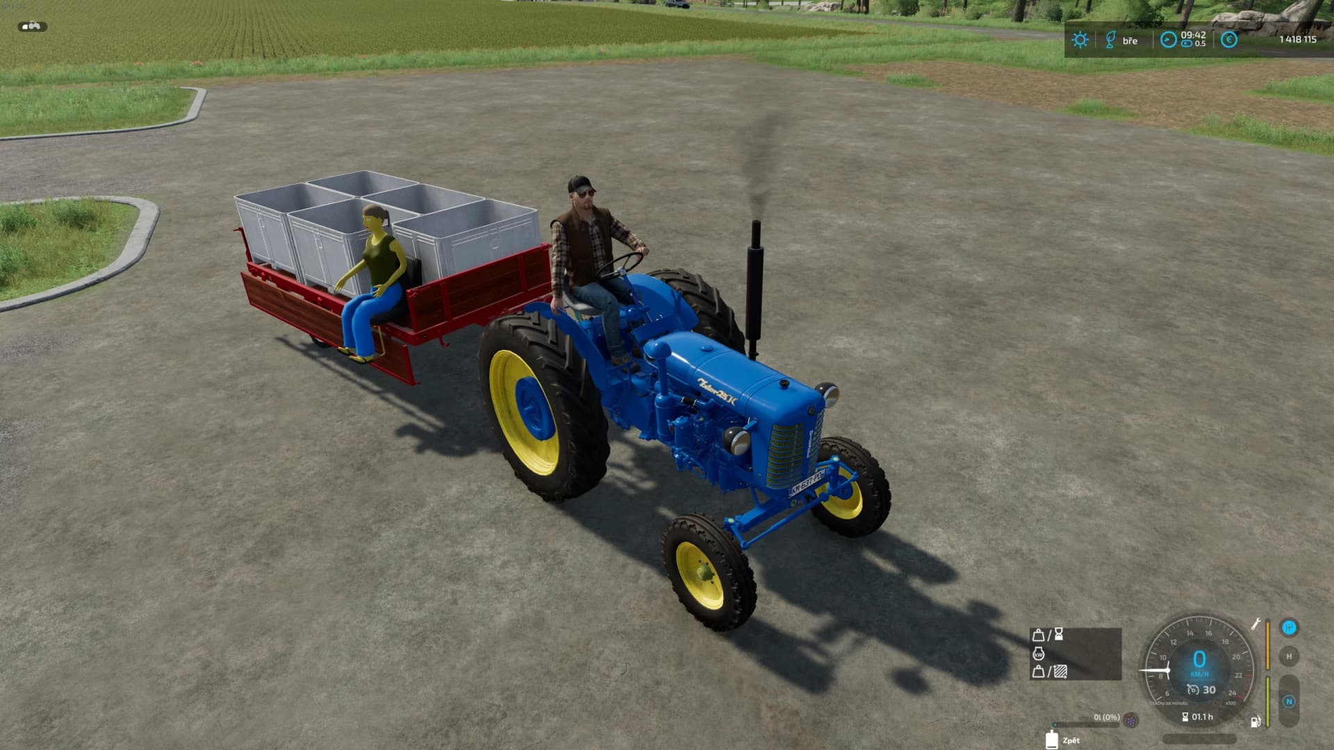 VINEHAND HARVEST TRAILER
