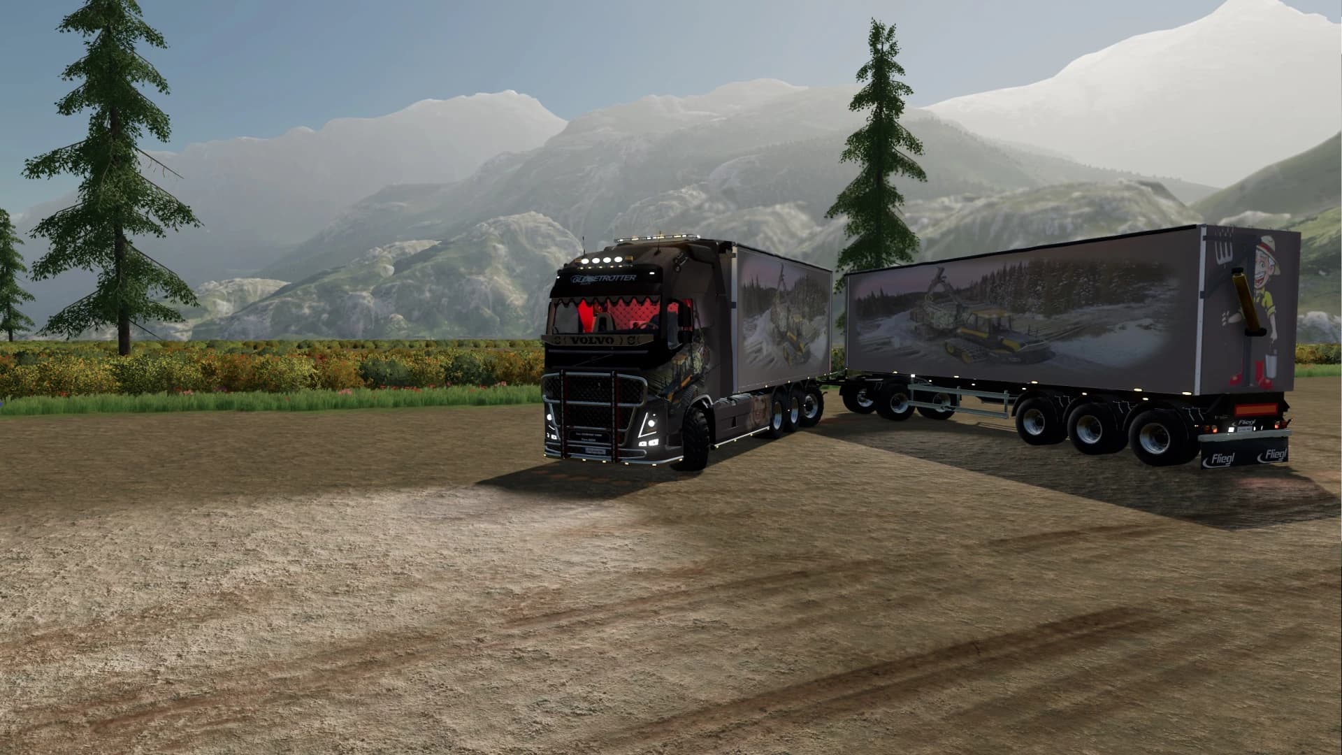 VOLVO FH16 2019 WOODCHIPS TRUCK PACK