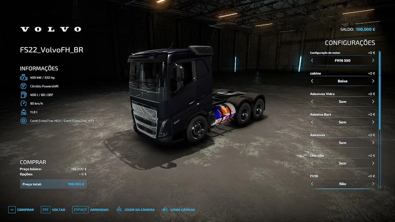 VOLVO FH16 BR