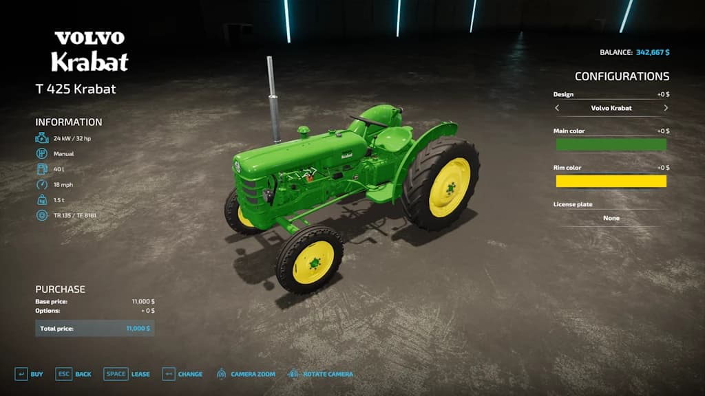 Volvo T425 Rust Edition