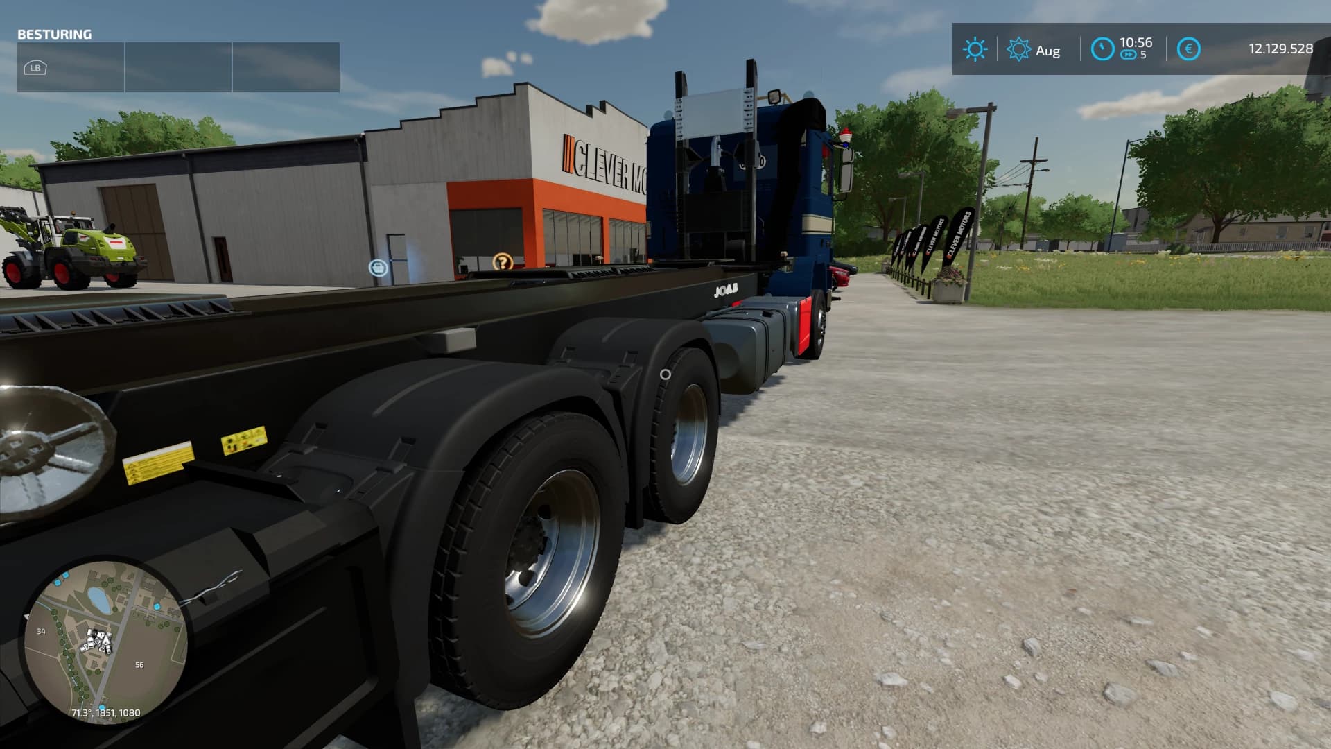 Volvo f12 en 20ft en DTEC chachis