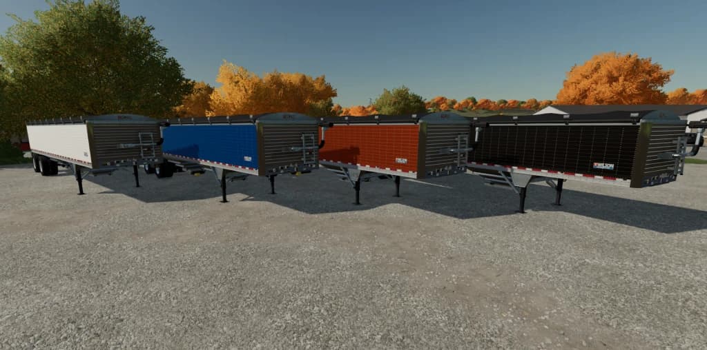 WILSON PACESETTER SPREAD AXLE GRAIN TRAILER