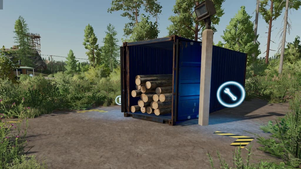 WOOD SHIPPING CONTAINER