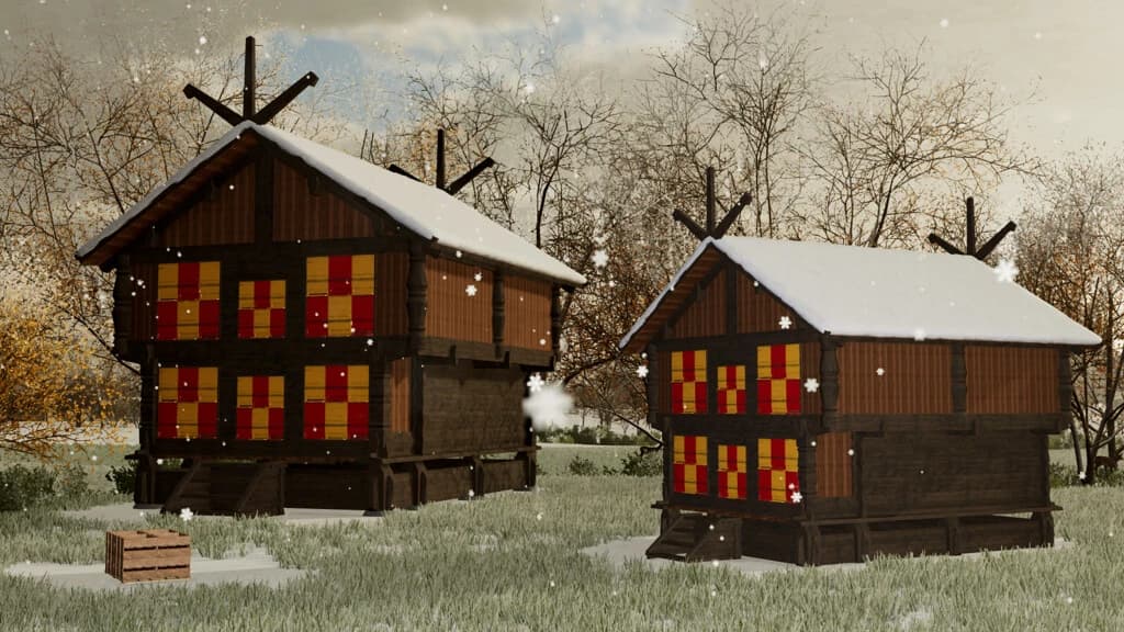 WOODEN BEEHIVE