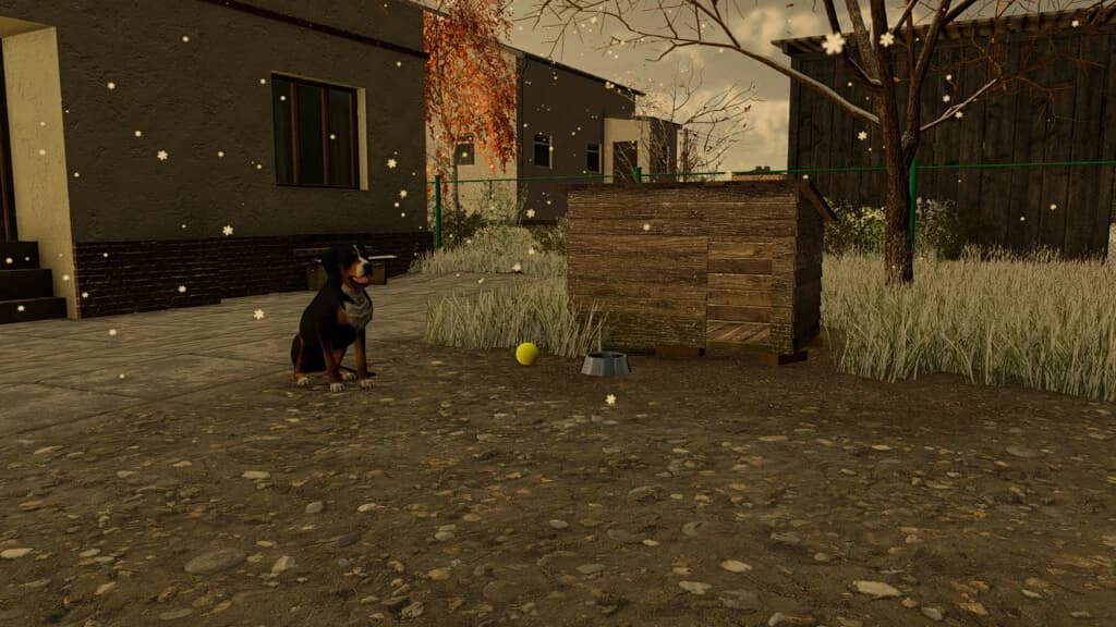 WOODEN DOGHOUSE