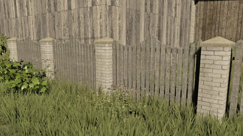 WOODEN FENCES AND WOODEN GATES