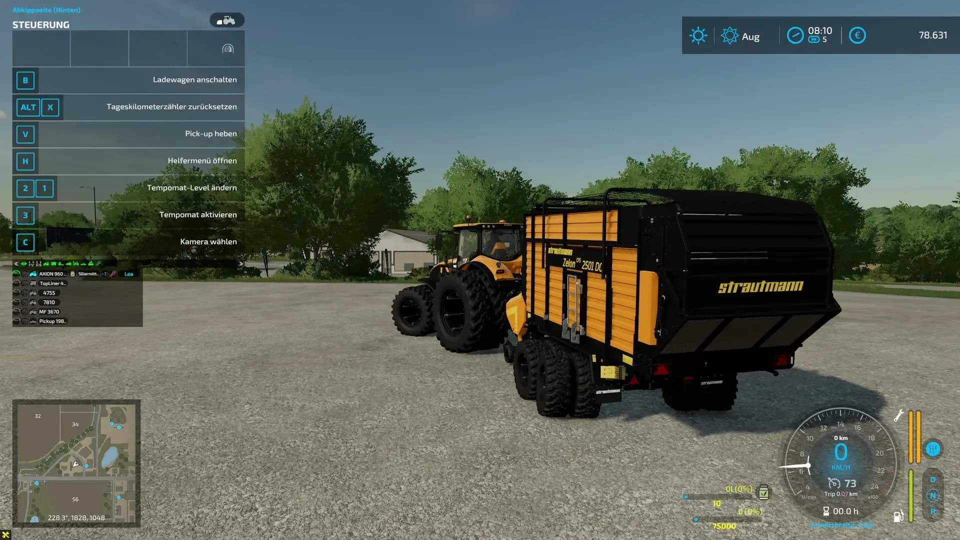 ZELON CFS 2501 LADEWAGEN
