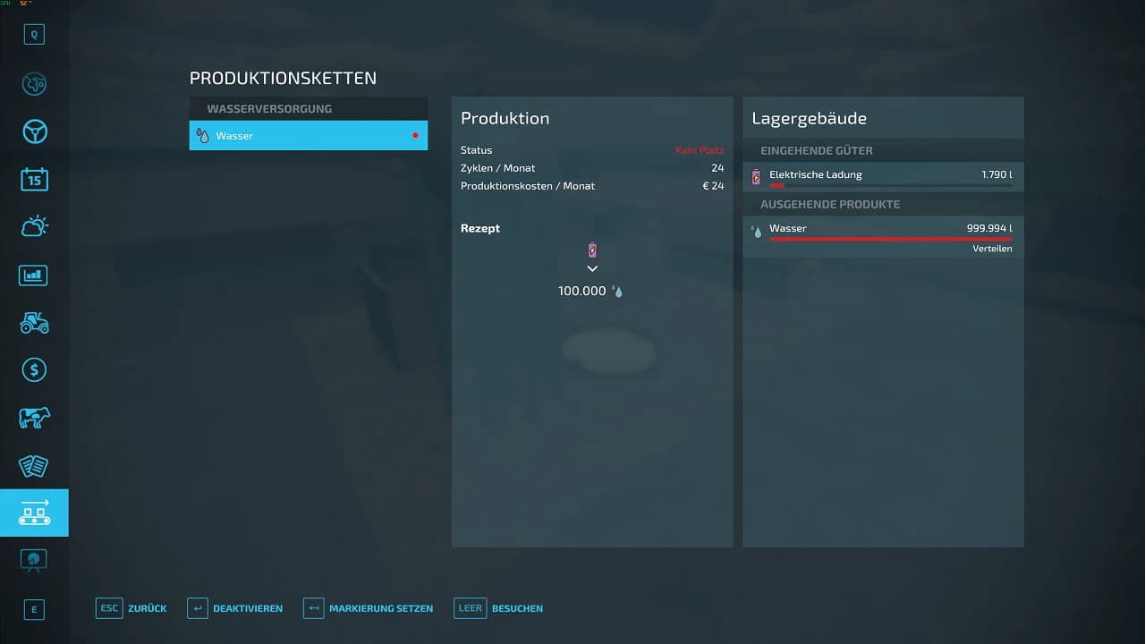 ZENTRALE WASSERVERSORGUNG