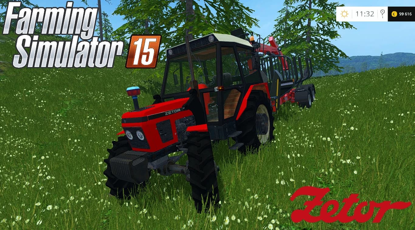 ZETOR 7745 4WD TUR NOWY CZERWONY