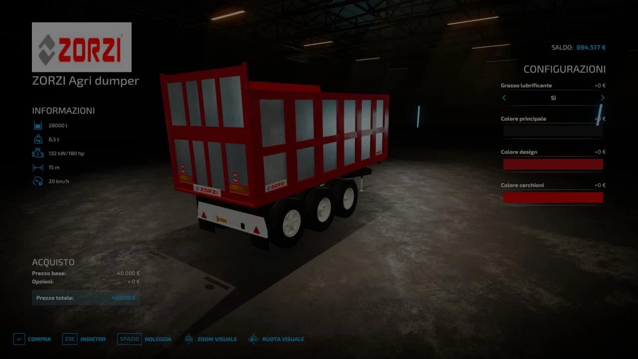 ZORZI AGRIDUMPER