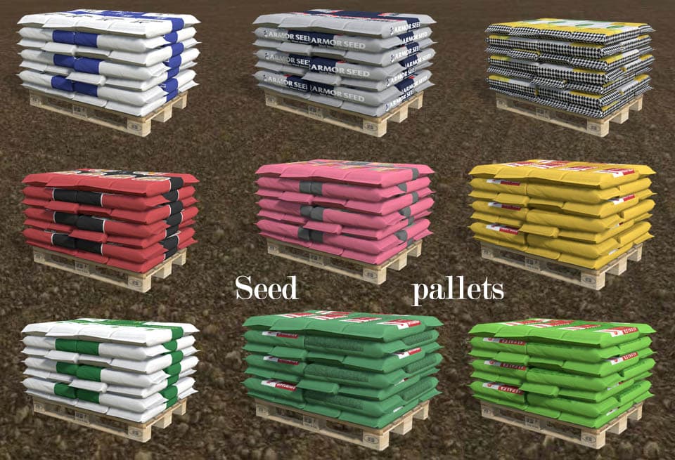 Seed pallets