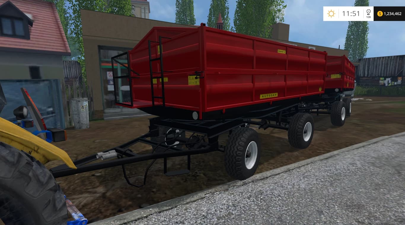 AUTOSAN D47 NEW RED GOOD EXTRA HIT TRAILER POLAND