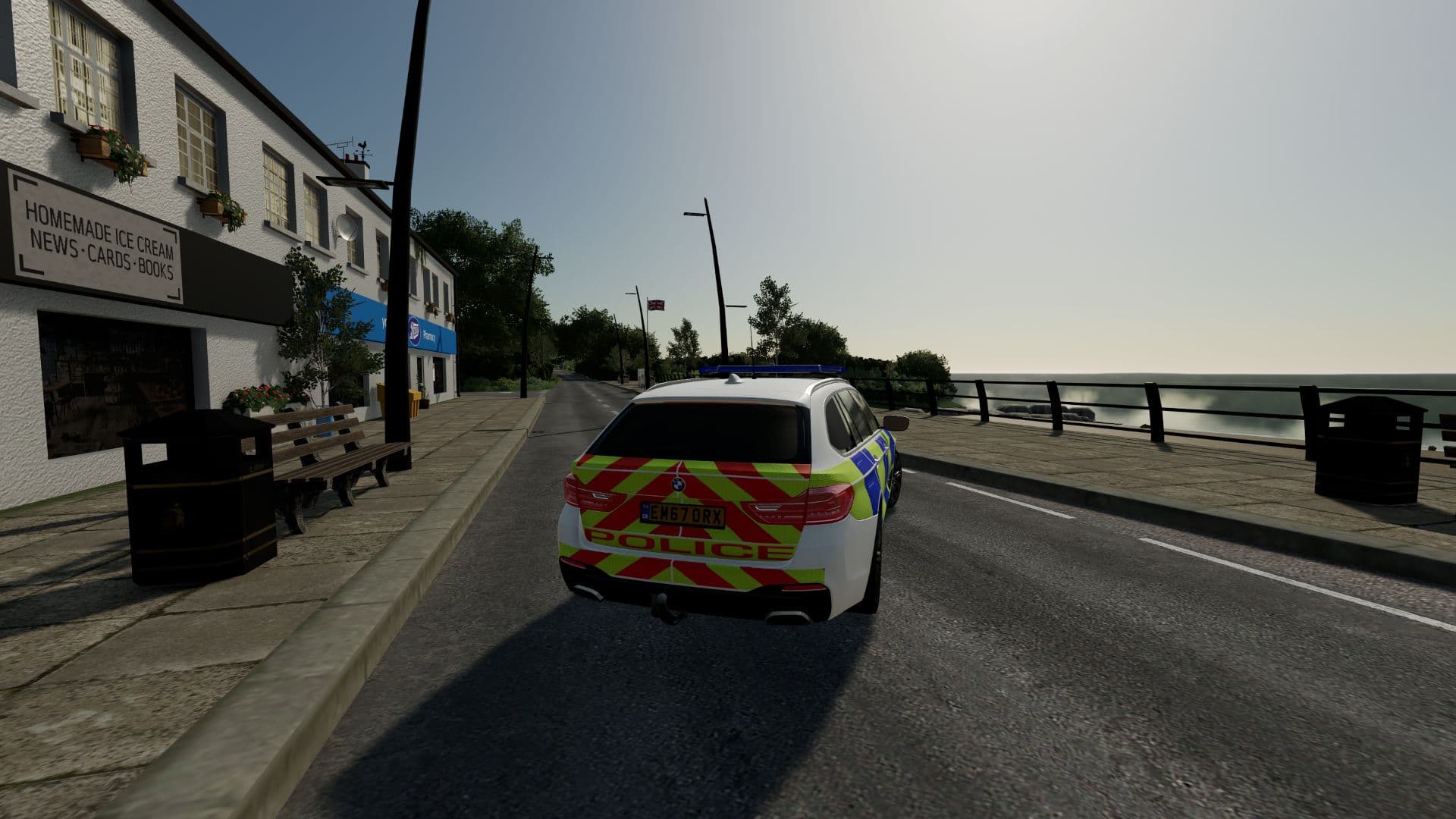BMW 5 Series Touring UK Police Generic Skin