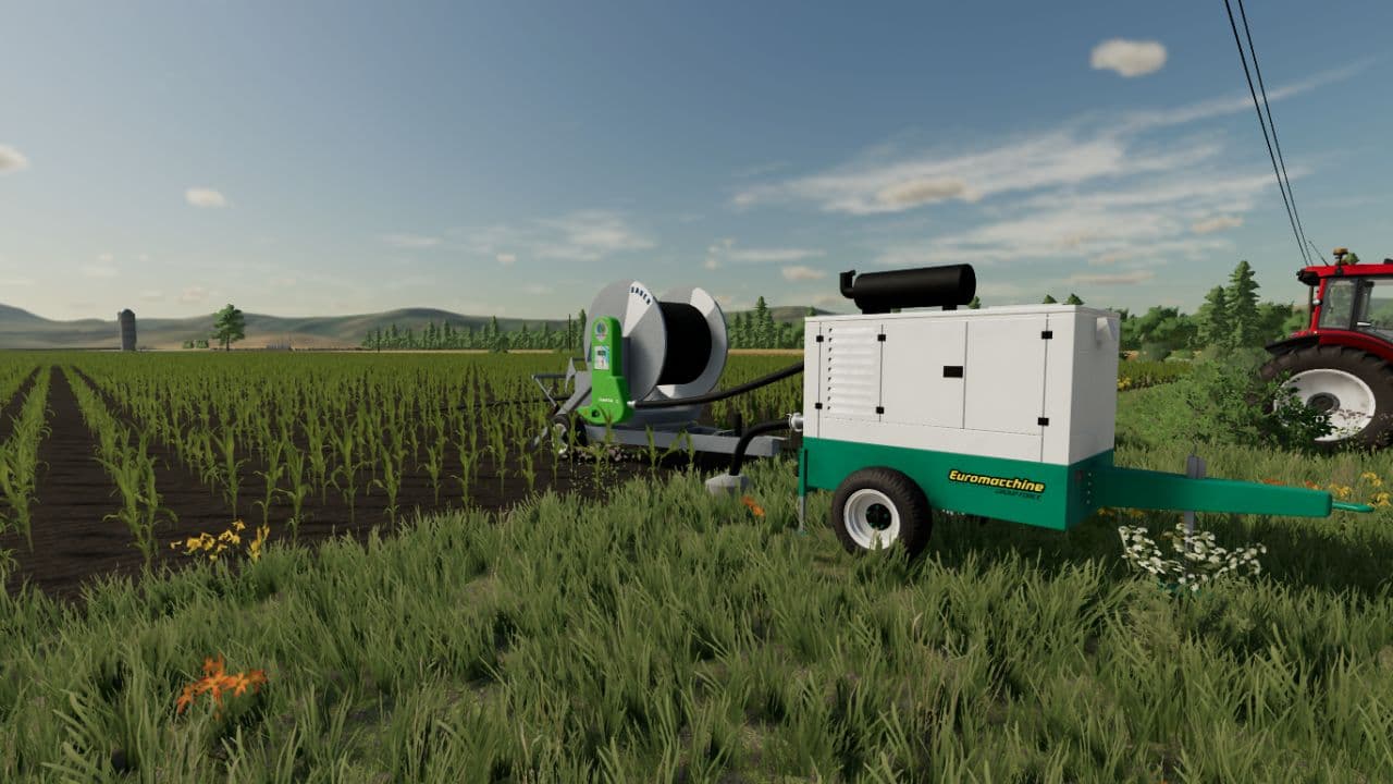 Bauer Rainstar T32 Drum Irrigation system