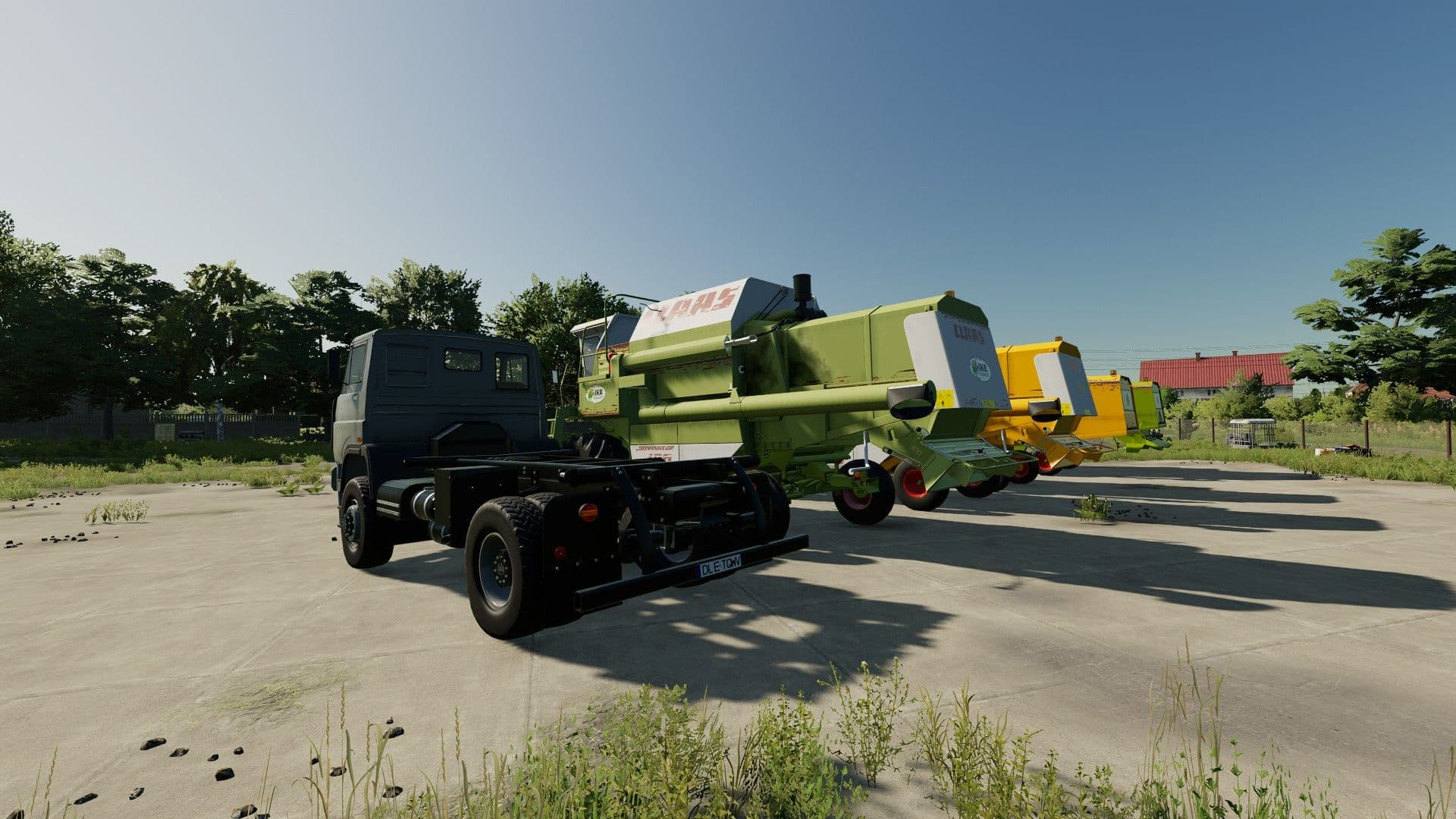 CLAAS Combine Harvester Pack
