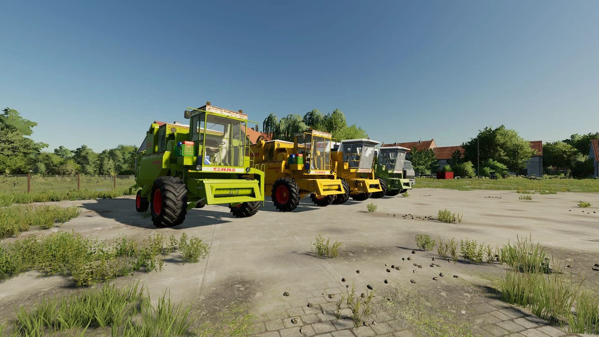 CLAAS combine harvesters Pack