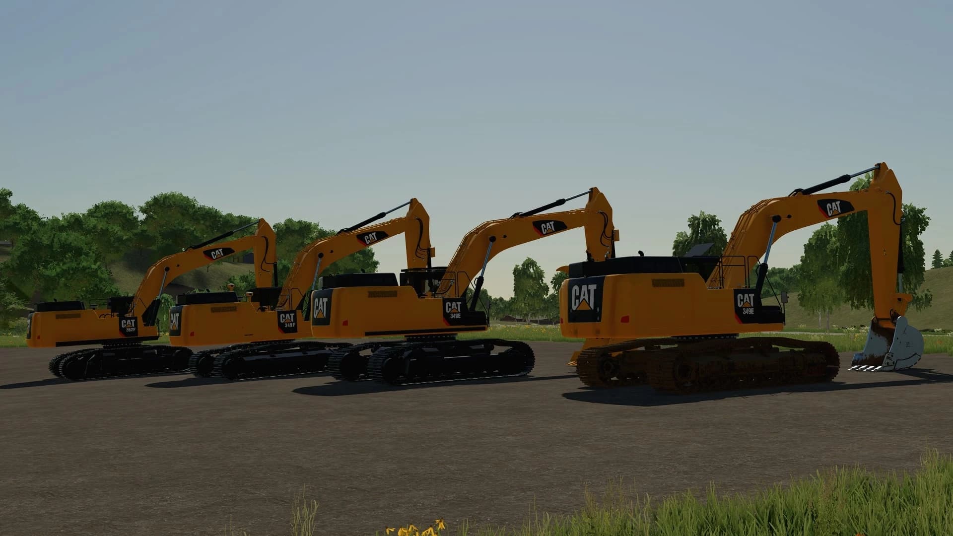Cat 349E L/349F L/352F L Pack