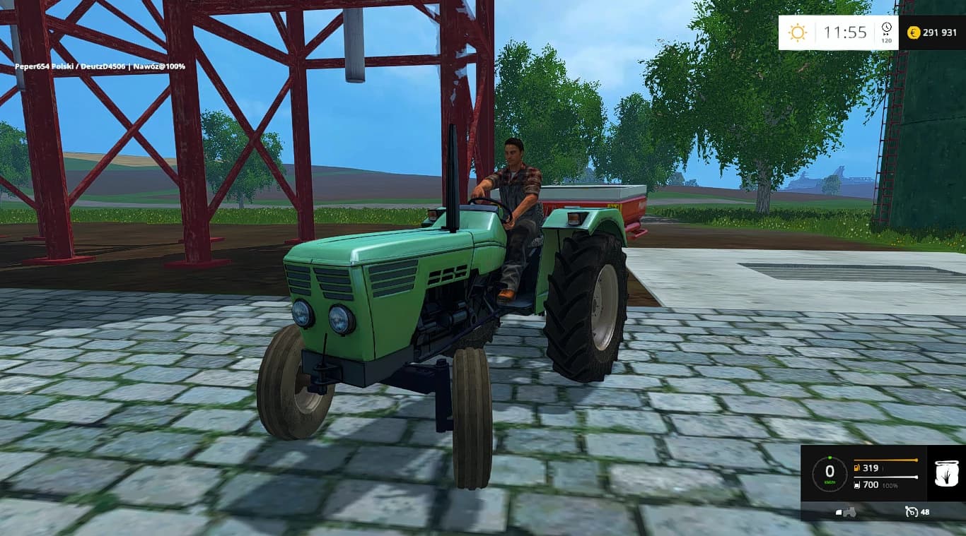 DEUTZ FAHR D4506 2WD NEW GREEN EXTRA HIT