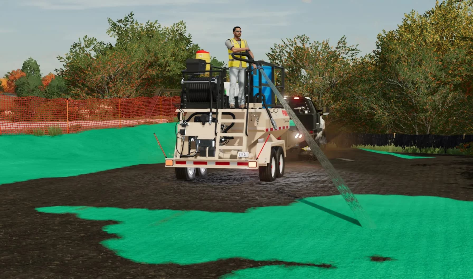 FINN T-120 Hydroseeder