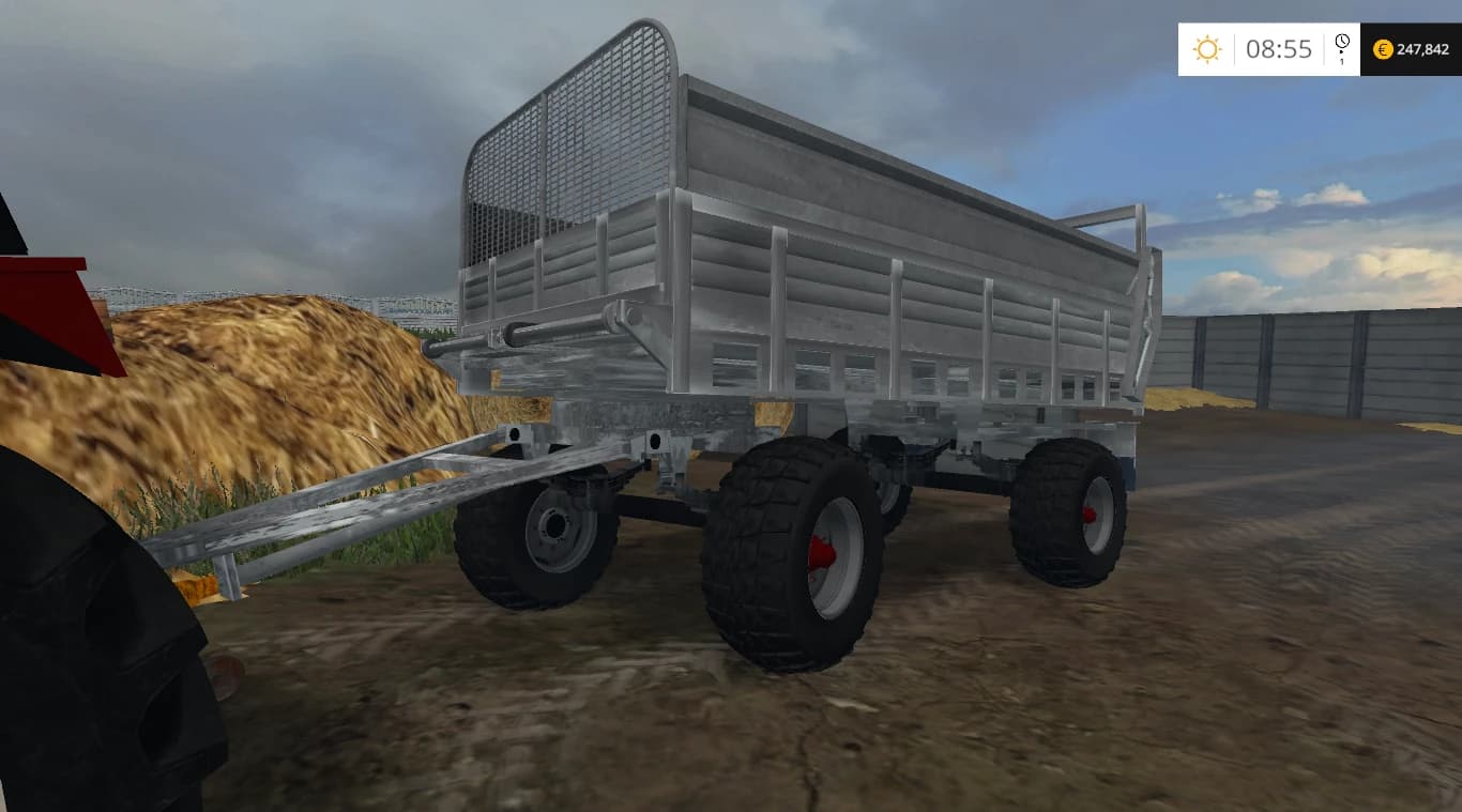 FORTSCHRITT T 087 OLD DDR EXTRA HIT MANURE SPREADER