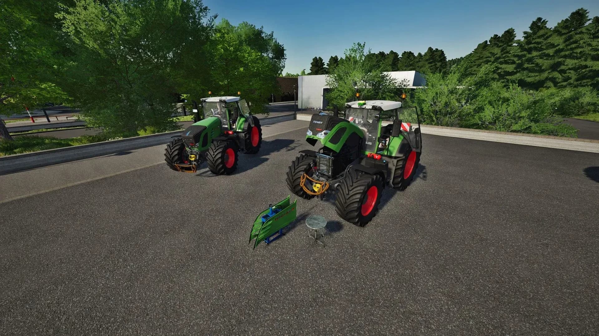 Fendt 900 SCR DBL + G5 DBL Monitor + Wienhoff Saugarm