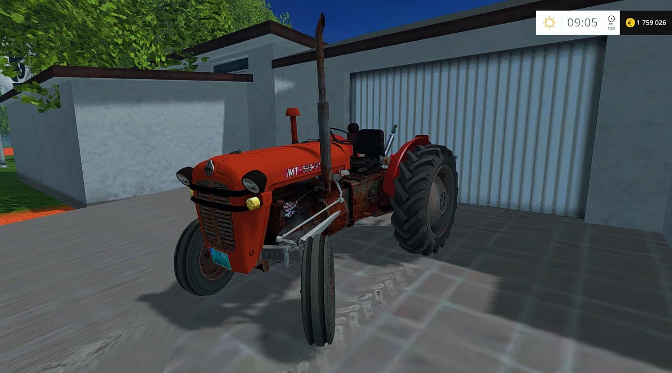 IMT 533 2WD OLD RED SERBIAN EXTRA HIT