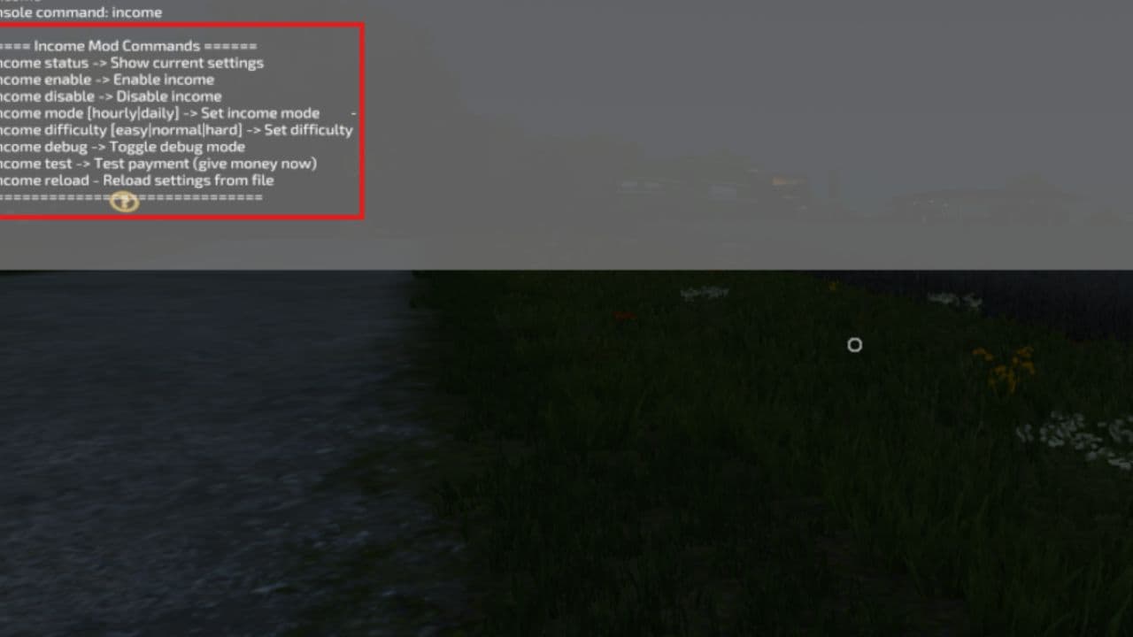 Income Mod