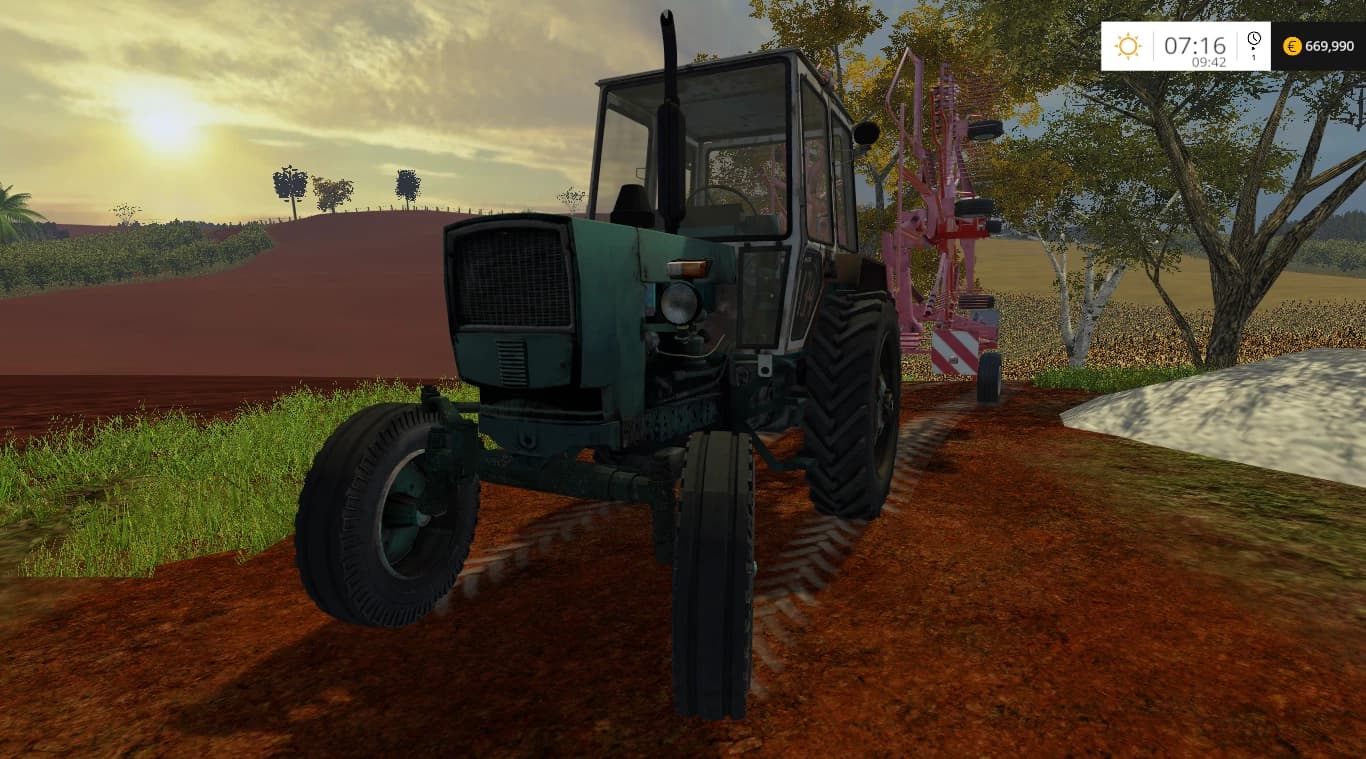 JUMZ 6KL 2WD OLD GREEN BELARUŚ EXTRA HIT MEGA