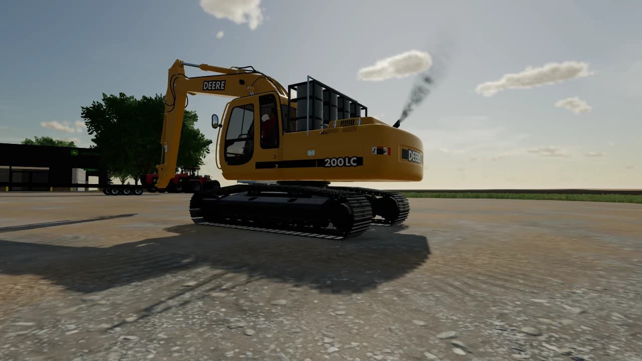 John Deere 200LC Propane Excavator