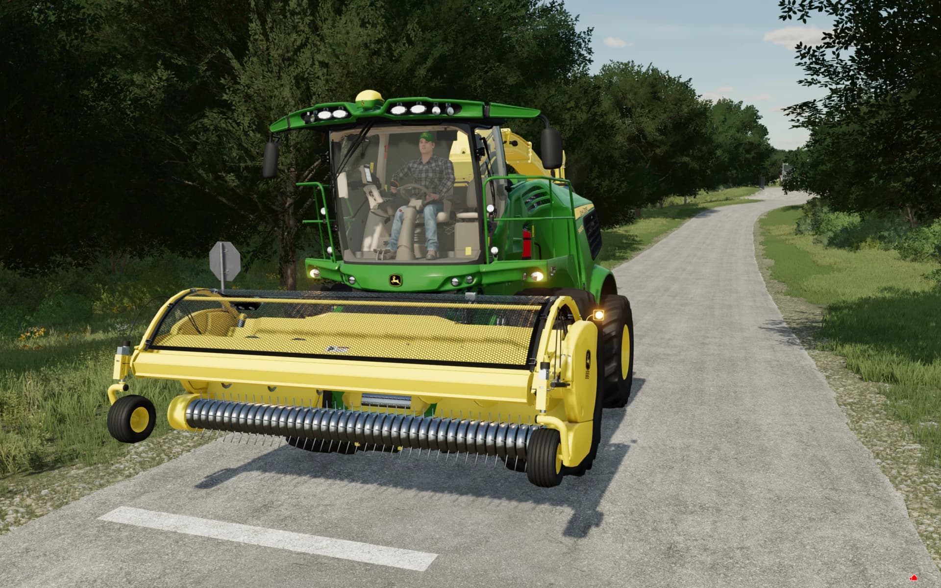 John Deere 659 Pickup Header