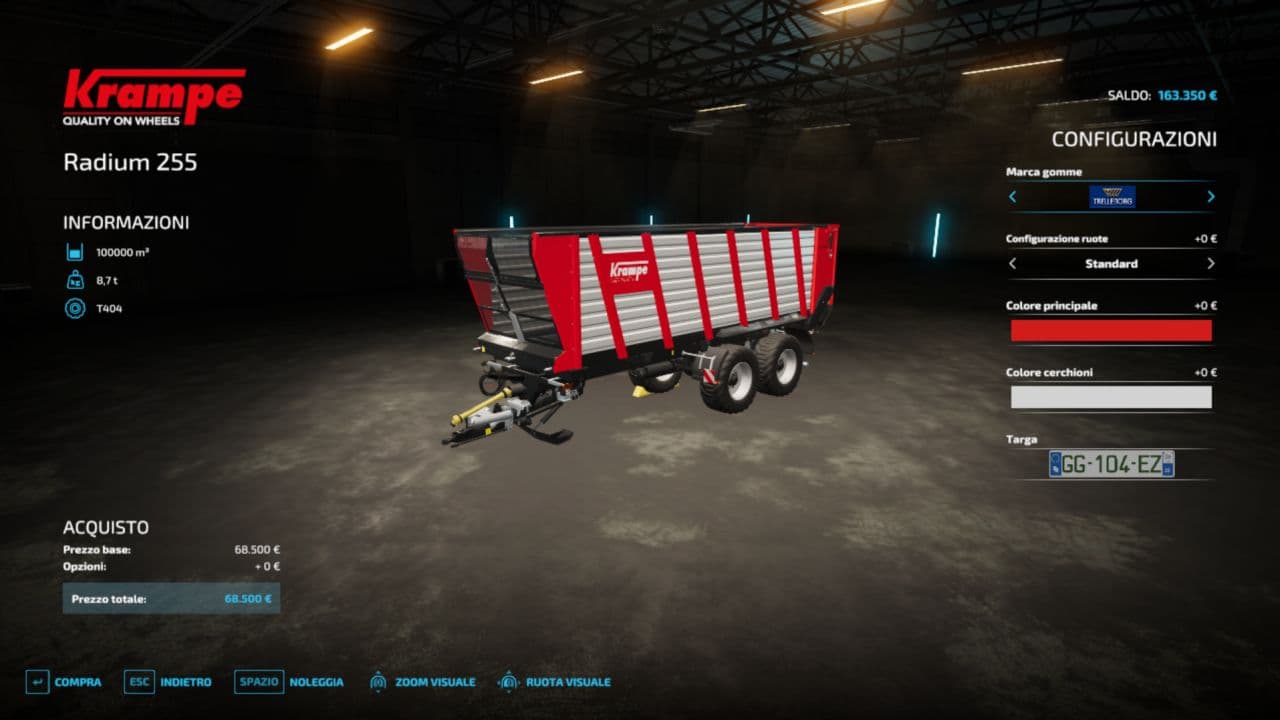 Krampe trailer with 100 million liters capacity
