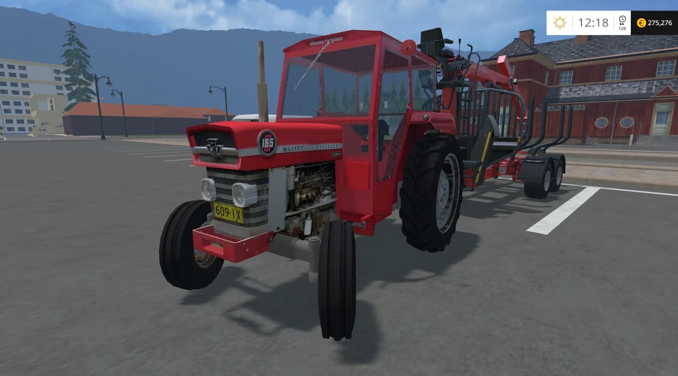 MASSEY FERGUSON 165S 2WD PERKINS NEW RED EXTRA HIT STRONG OLD