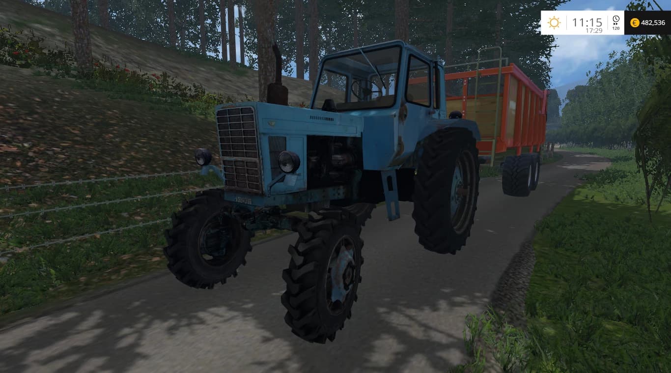 MTZ 80 4WD OLD EXTRA HIT BLUE BELARUŚ