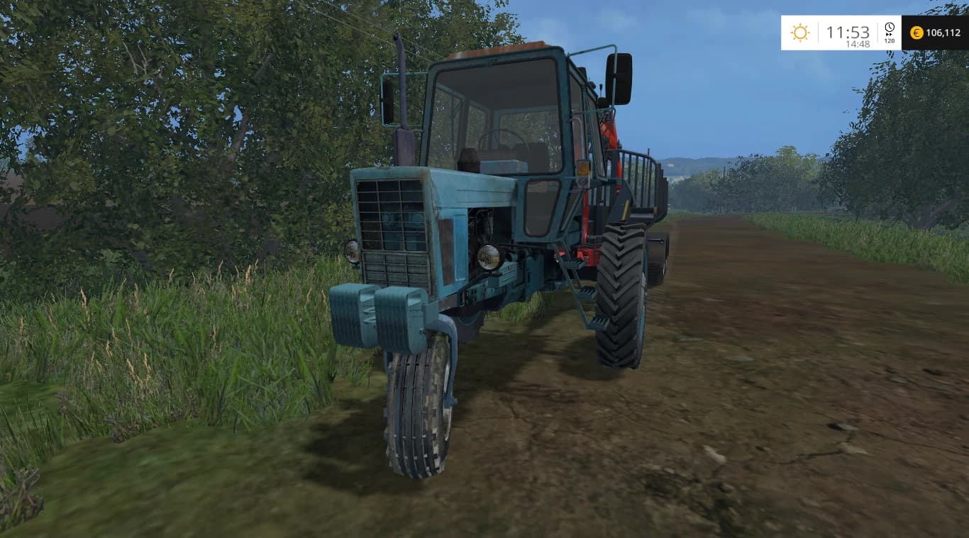 MTZ 80X 2WD OLDER BETTER OLDER FARMING TRACTOR
