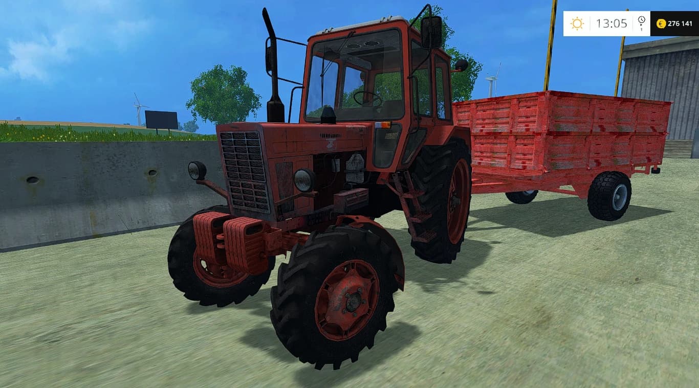 MTZ 82 2WD BELARUS OLD RED 1996 EXTRA HIT MEGA