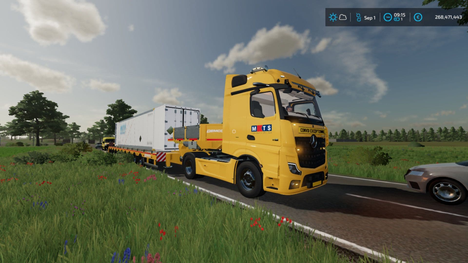 Mercedes Actros 2020 Exceptional convoy