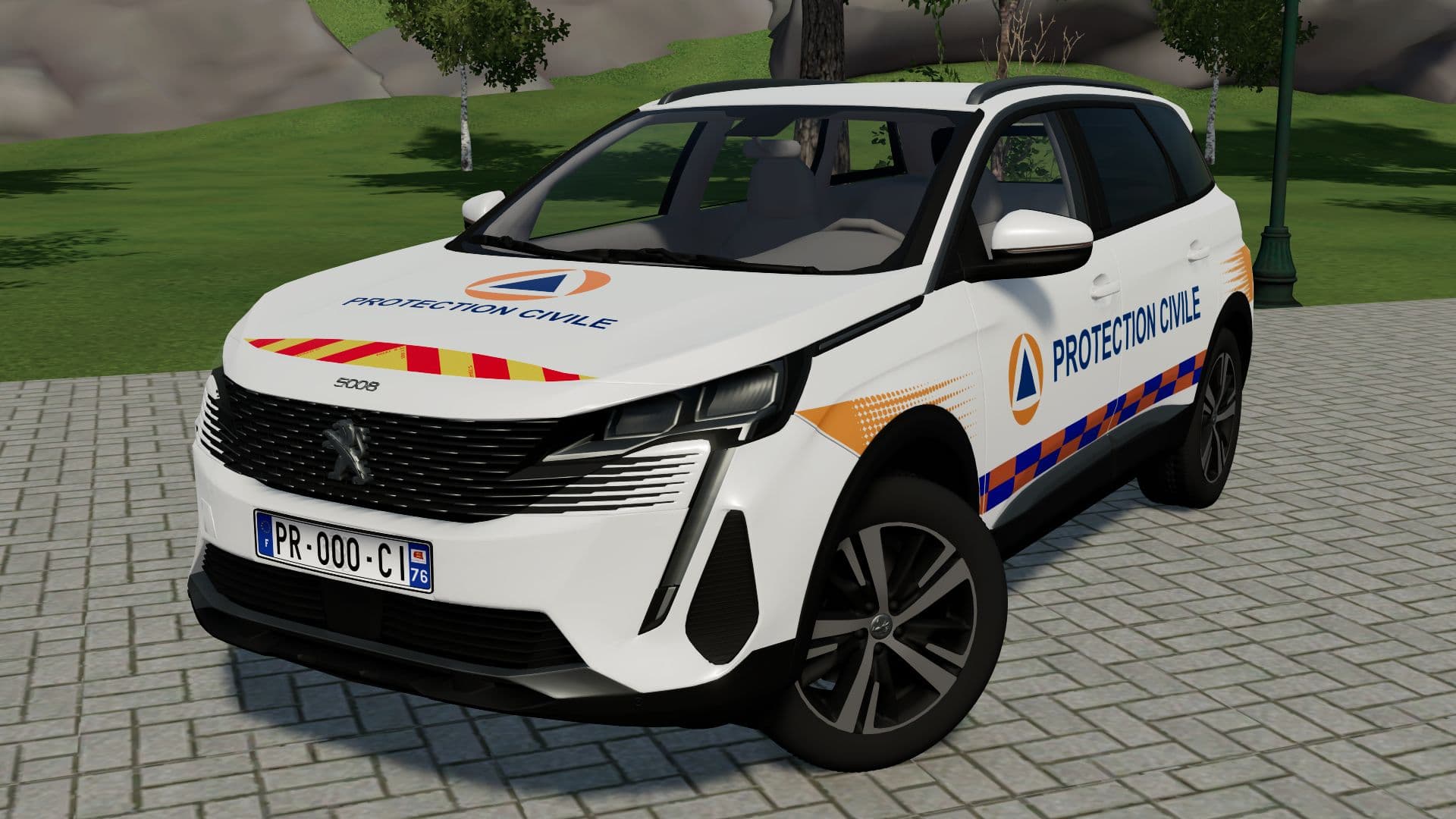 Peugeot 5008 2020 Civil Protection
