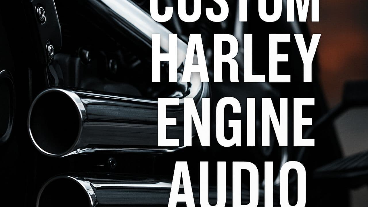 Realistic Harley Davidson Sound