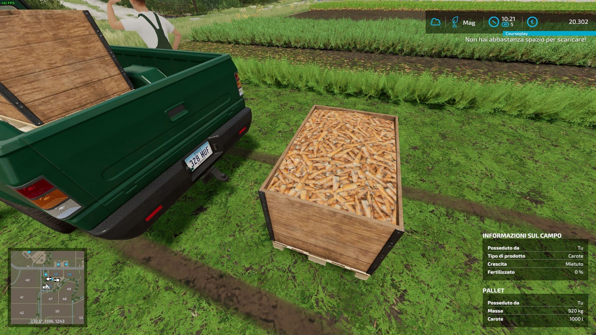 Roots pallet