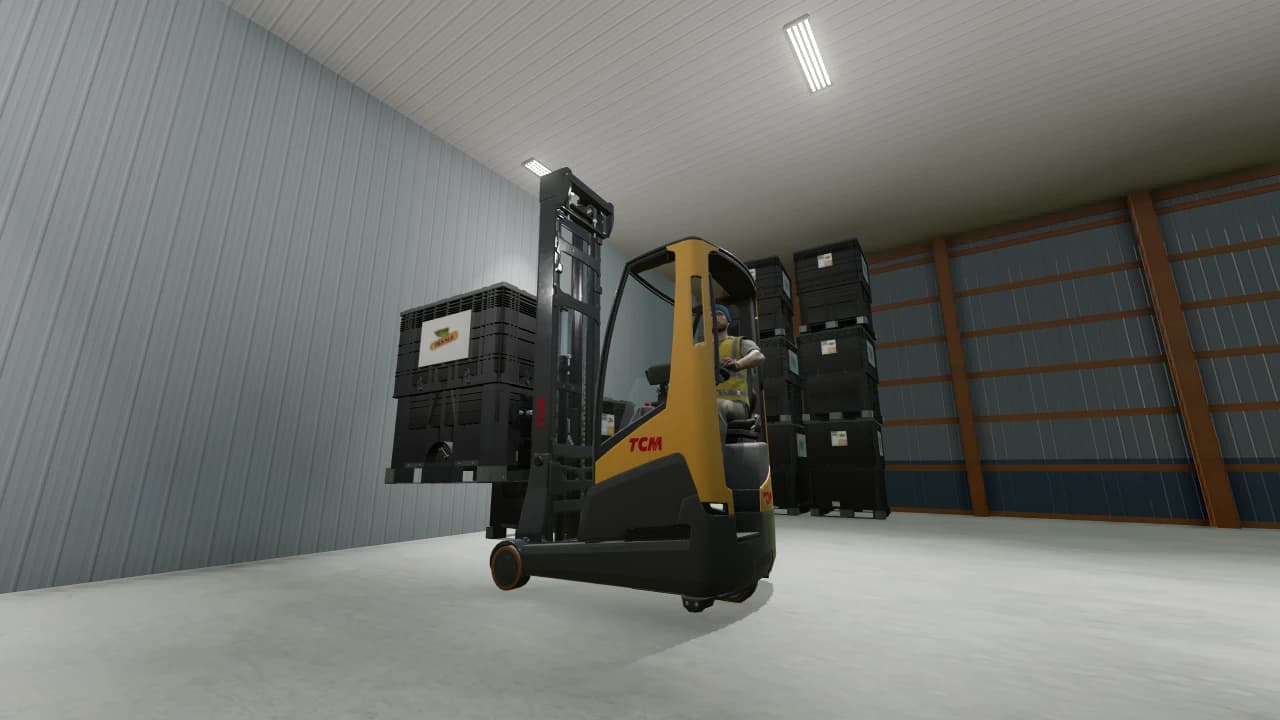 TCM RTL 140 Narrow Aisle Forklift