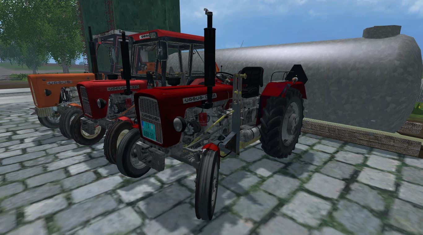 URSUS C 335 2WD VERSION EXPORT EXTRA HIT TRACTORS NEW RED FL