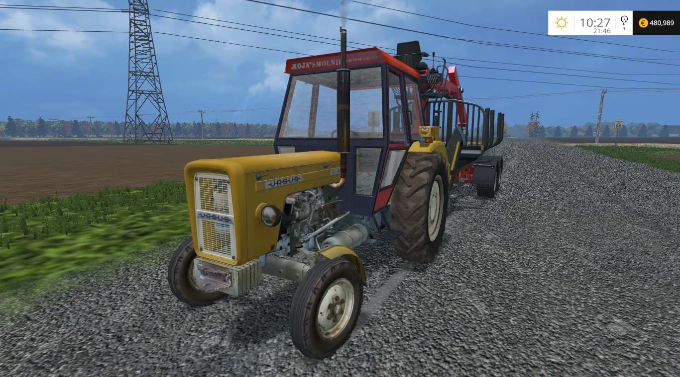URSUS C 360 2WD CABIN KOJA EXTRA HIT MEGA POLAND