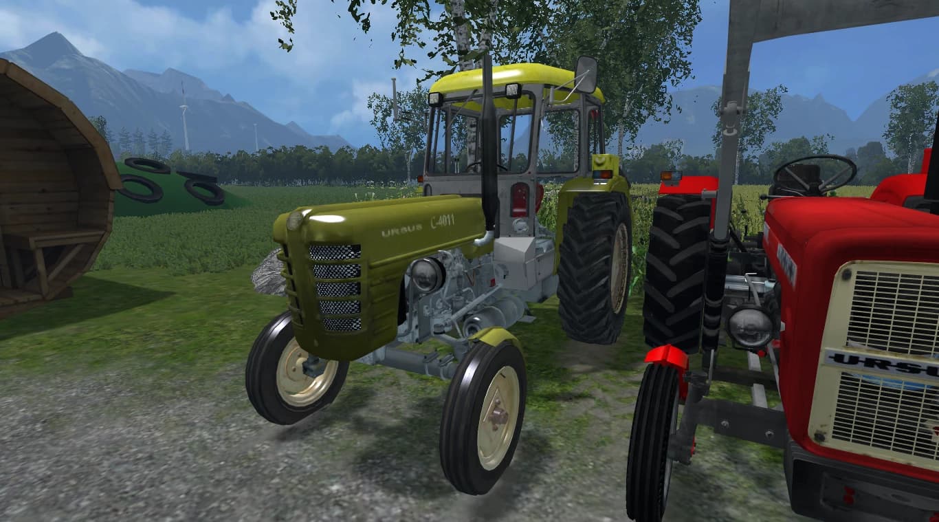 URSUS C 4011 2WD OLD GOLD PUSZKA FL EXTRA HIT MEGA