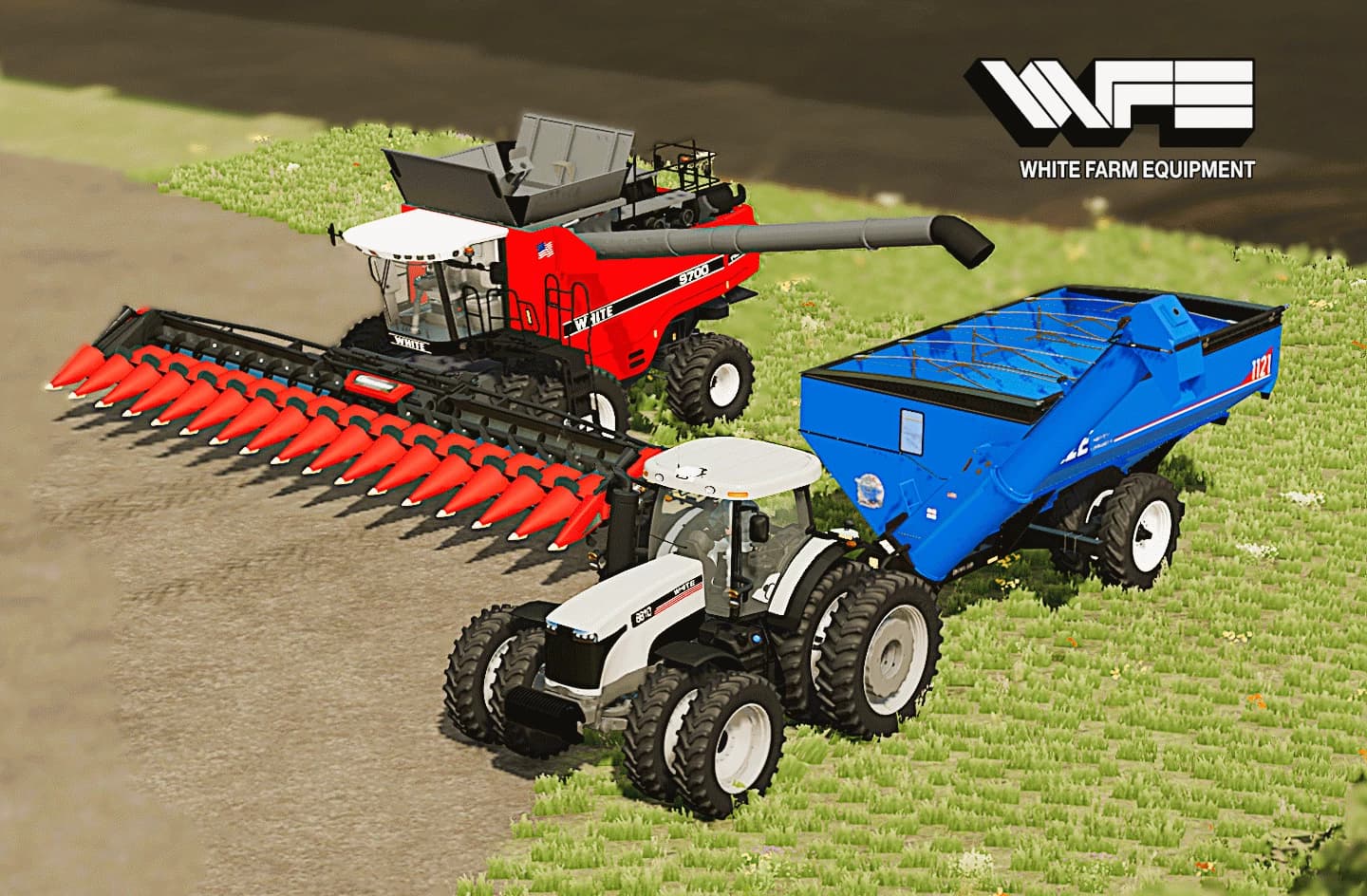 WHITE 9700 Axial Combine